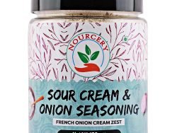 Nourcery Sour Cream & Onion Powder, 150Gm (French Onion Cream Zest)